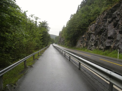 Sykkelveien fra Årungen mot Vinterbro og Tusenfryd